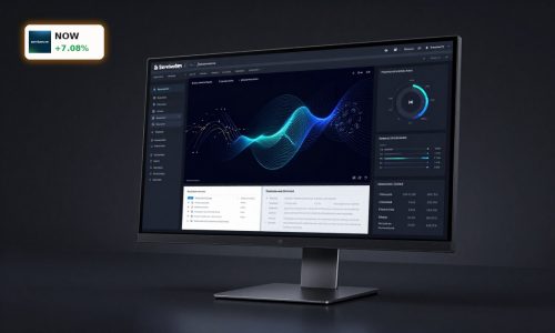 ServiceNow AI Partnership dashboard visualizing Experian credit data and enterprise workflows