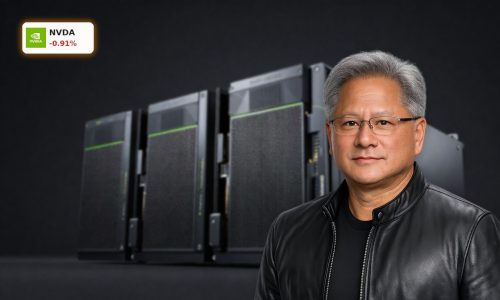 High-end NVIDIA data center hardware symbolizing NVIDIA GTC Strategy and $1T AI boom outlook