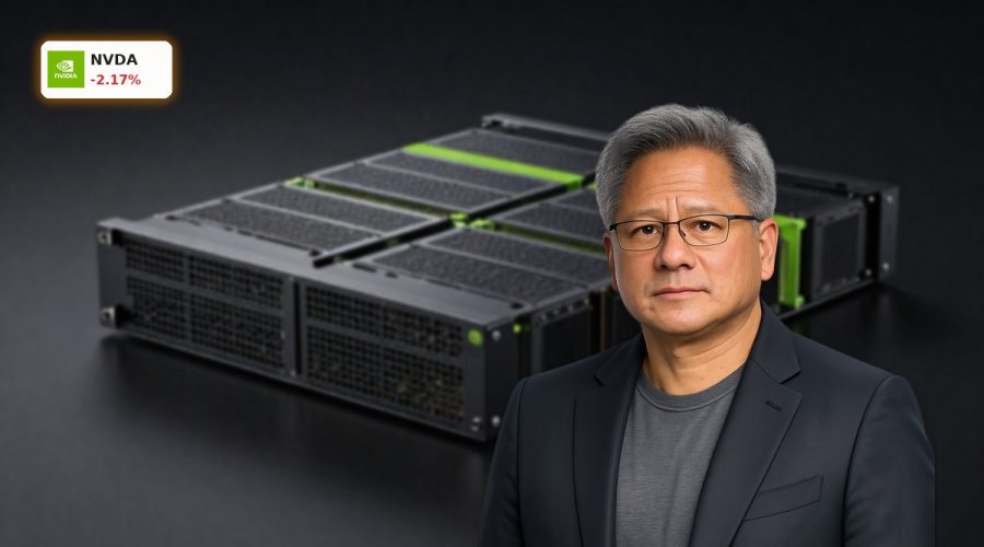 High-end data center hardware showcasing NVIDIA AI Infrastructure demand boom