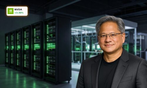 NVIDIA Quantum AI hybrid data center with quantum processors and GPU racks