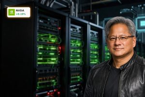 NVIDIA AI Chips powering a data center as rivals challenge its AI dominance