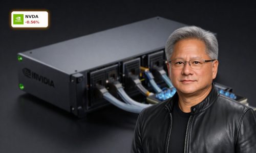 NVIDIA Quantum Computing GPUs linked to a quantum processor via NVQLink and CUDA-Q