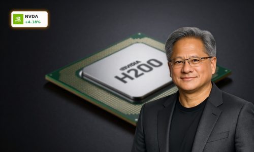 NVIDIA China H200 AI chip staged as premium data center GPU amid export hopes