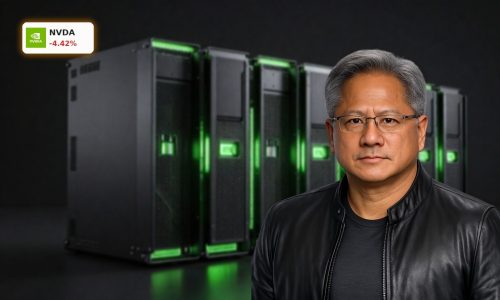 High-end NVIDIA data center GPUs symbolizing NVIDIA Earnings and AI growth risks