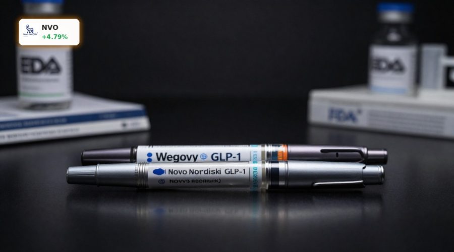 Novo Nordisk FDA Compounding +4.8% Surge Shakes GLP‑1 Rivals