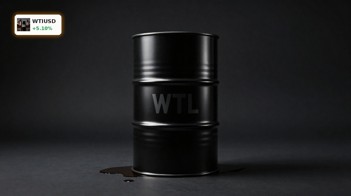 WTI Crude Iran Conflict: 5% Oil Surge Hits Markets