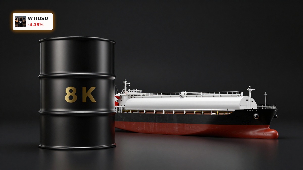 WTI Hormuz Escalation: 14 Tankers Trigger Oil Warning