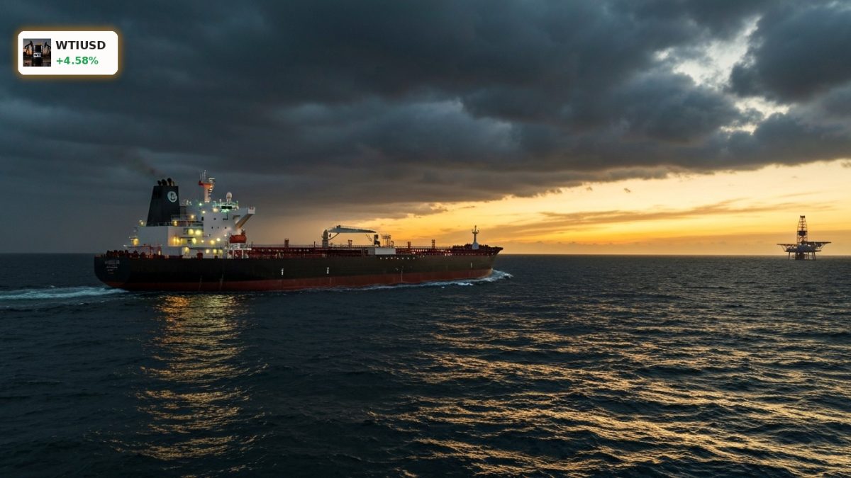 Oil Price Escalation: WTI Crude Surges 4.5% Past $91 on Supply Fears