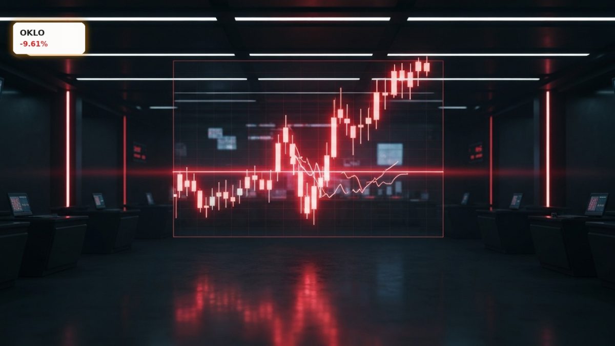 Oklo Price Action: Nuclear Stock Plunges -9.6% to New Lows