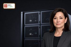 High-end data center servers symbolizing Oracle AI Infrastructure growth and backlog