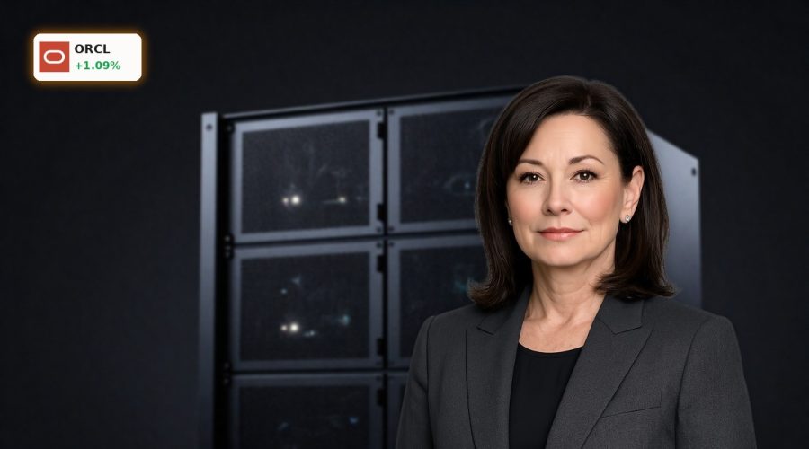 High-end data center servers symbolizing Oracle AI Infrastructure growth and backlog