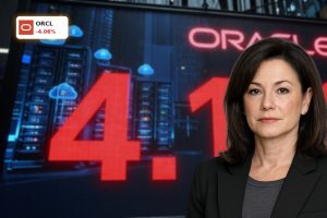 Oracle Forecast under pressure as ORCL drops 4.1% amid AI cloud boom and tech volatility