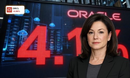 Oracle Forecast under pressure as ORCL drops 4.1% amid AI cloud boom and tech volatility