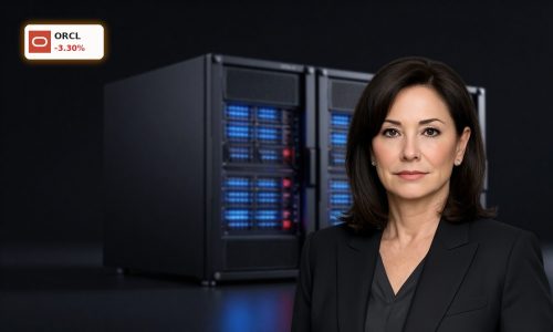 Oracle OpenAI data center servers and GPUs symbolizing AI cloud infrastructure risk