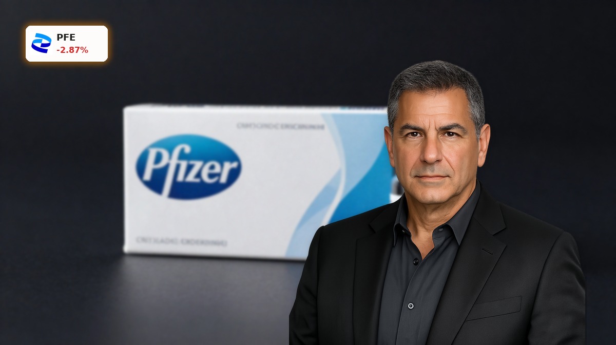 Pfizer CFO Transition -2.9%: Stock Drops After CFO Exit