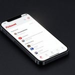 Pinterest Earnings Q1 beat illustrated by premium smartphone app display