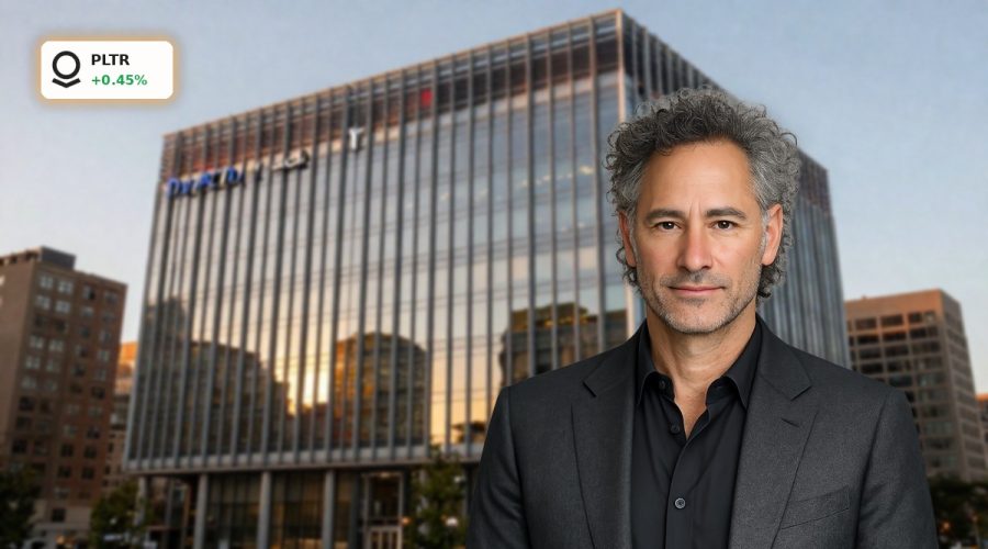 Palantir Mortgage Platform highlighted at Palantir HQ, symbolizing AI-driven mortgage automation for lenders