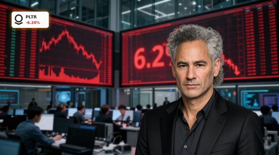 Wall Street trading floor under pressure as Palantir AI Strategy faces stock sell-off and short-seller scrutiny