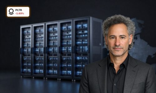 Futuristic military data center concept highlighting Palantir Defense Cloud AI infrastructure