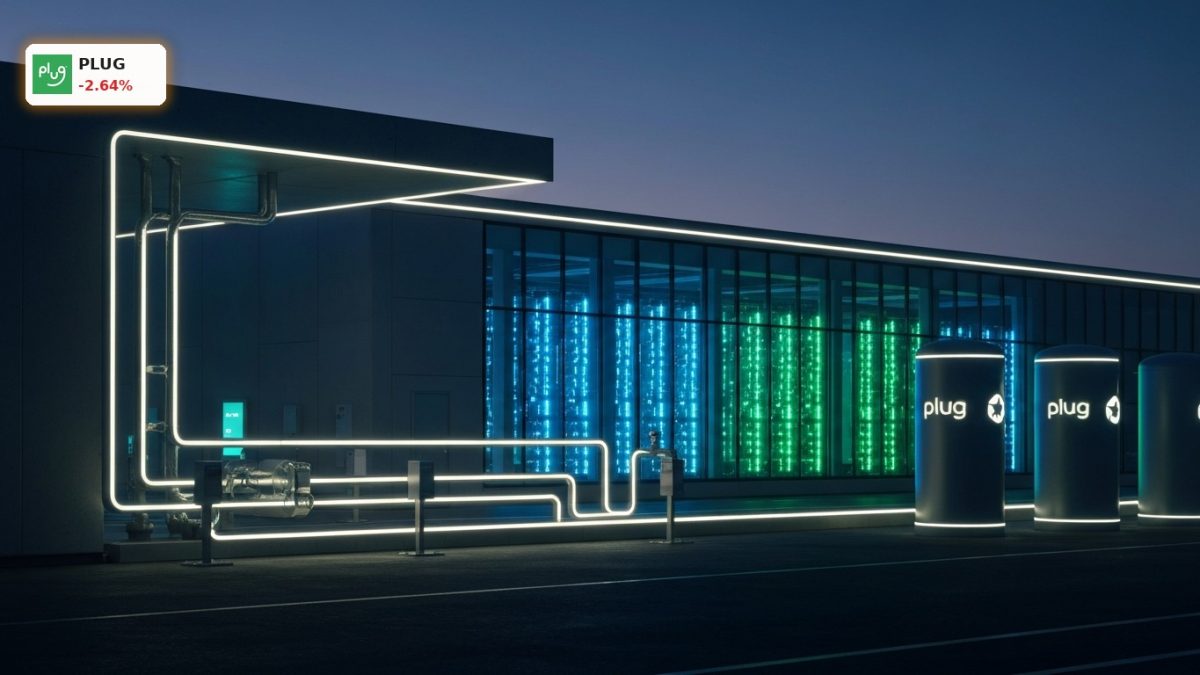 Plug Power Strategy Shifts to AI Data Centers as Stock Drops 2.6%