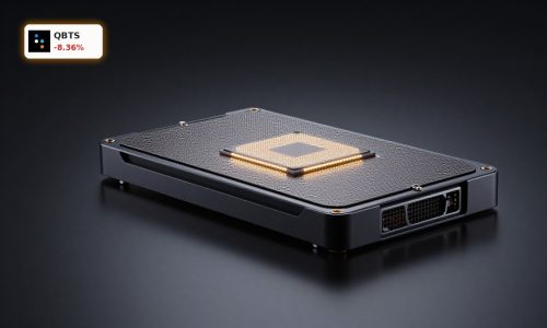 D-Wave Quantum Earnings spotlighted by a sleek QBTS quantum computer system