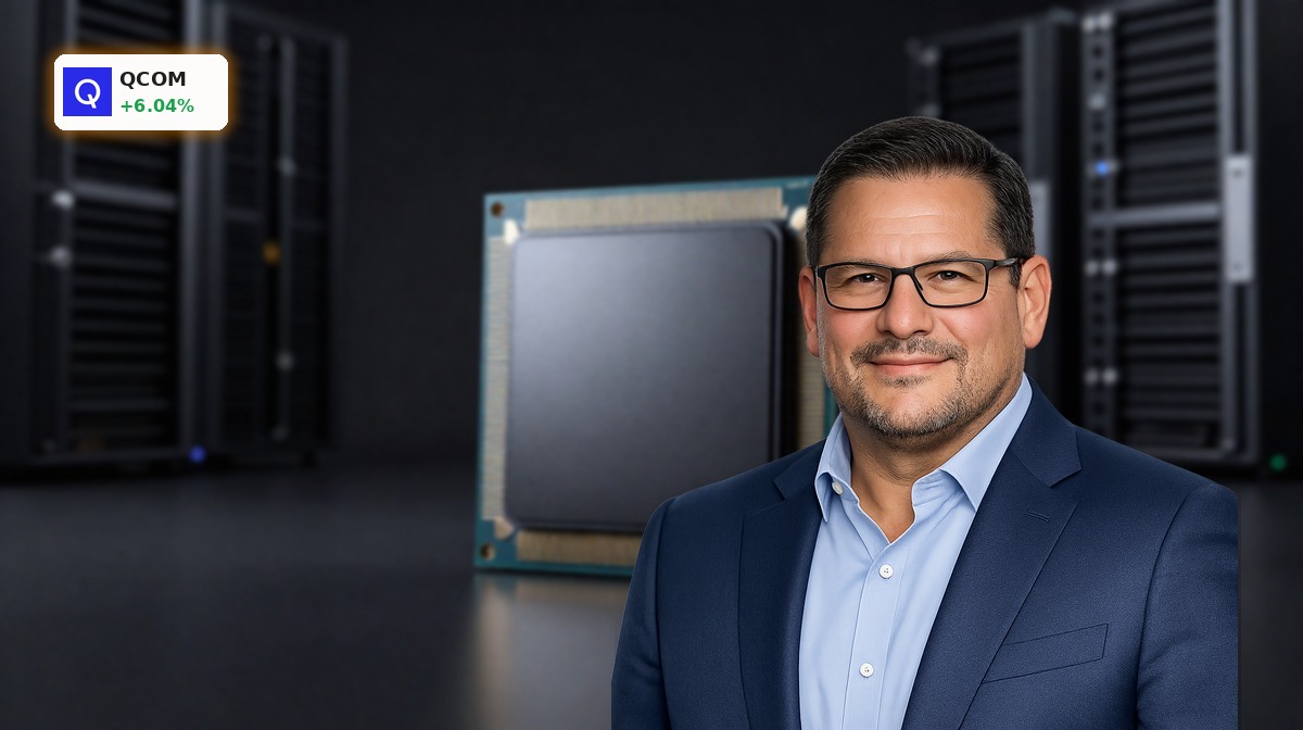 Qualcomm Data Center Jumps 6% as AI Deal Gains Credibility