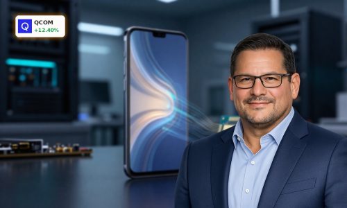 Qualcomm OpenAI Smartphone concept with AI chip highlighting on-device generative AI capabilities