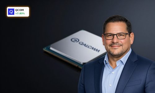 Qualcomm AI Strategy highlighted with premium AI accelerator and edge chips for data center and automotive growth