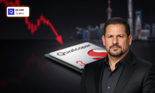 Qualcomm China Visit with Snapdragon chip in focus and subtle stock pullback mood