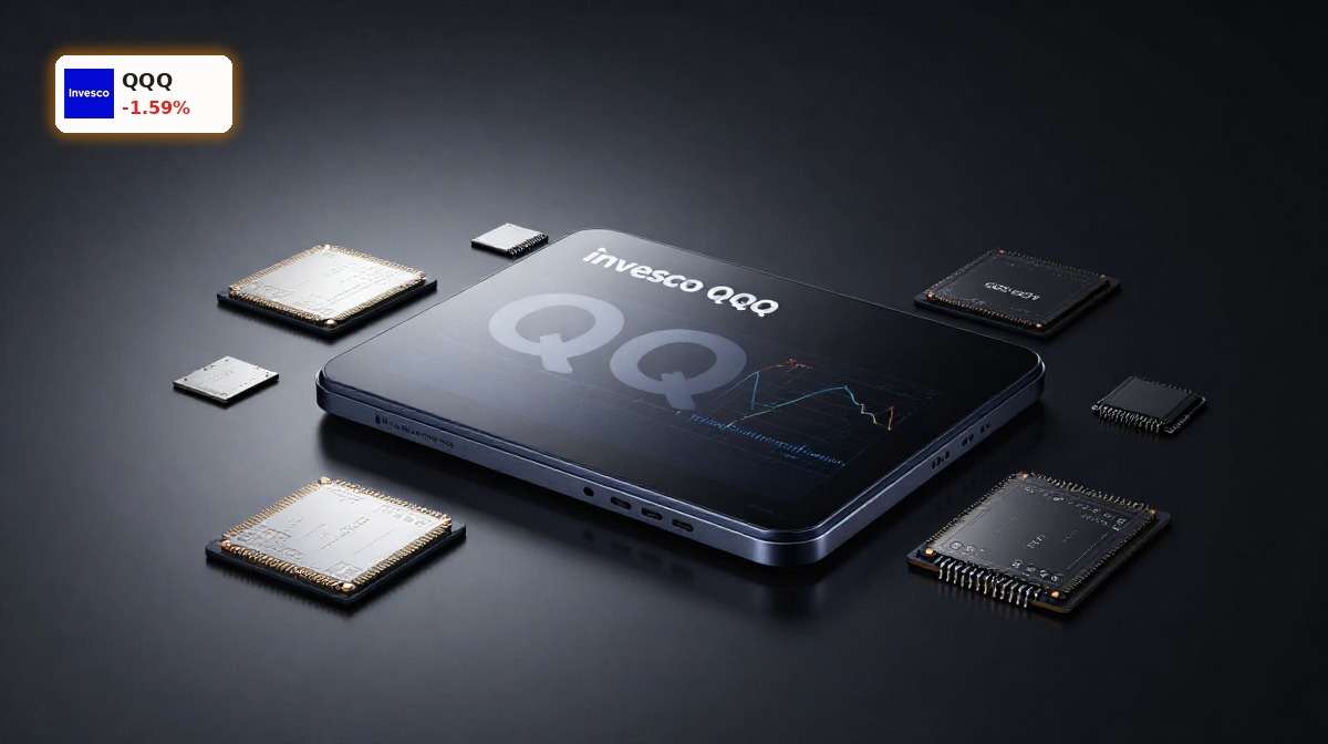 Nasdaq 100 Semiconductor Selloff: QQQ Falls 1.6% on Chip Rout