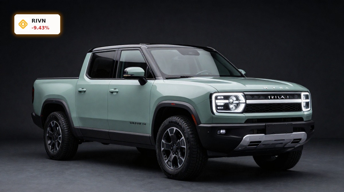 Rivian Stock Offering -9.4% After $1.2B Equity Raise