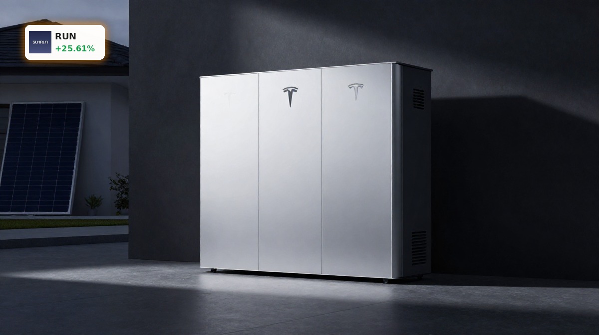 Sunrun Tesla Deal +26% as VPP Push Targets AI Power