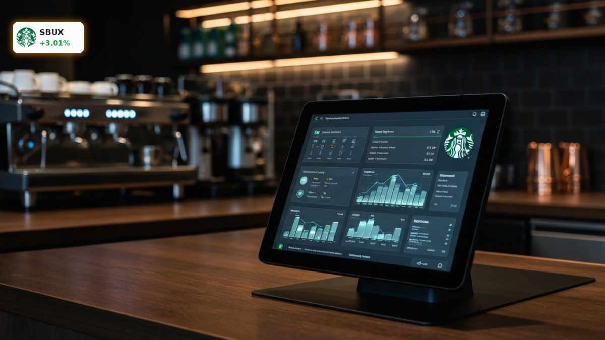 Starbucks AI Drive Sparks +3% Surge: Tech Giants Slashed