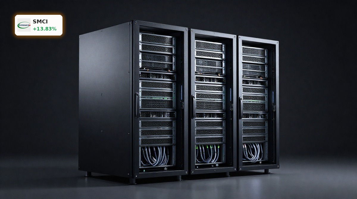 Super Micro Computer AI Infrastructure Jumps 13.8% on AI