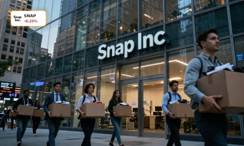 Snap Restructuring with 16% job cuts as staff leave tech offices amid Wall Street reaction