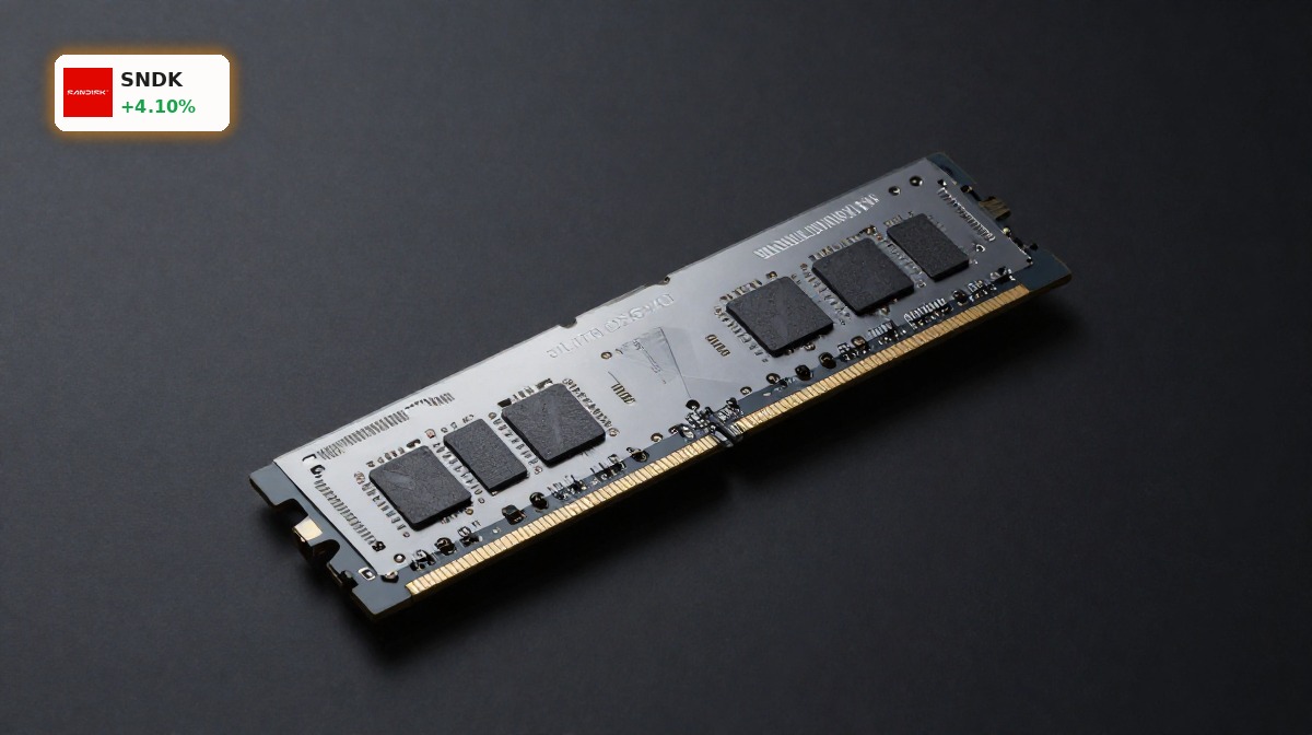 SanDisk Storage Boom +4.1% as AI NAND Demand Surges