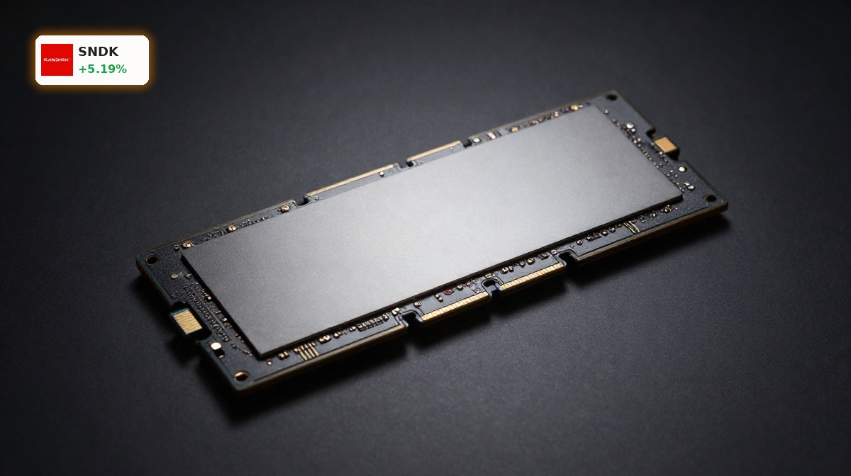 SanDisk Record +5.2%: AI Storage Boom Powers Breakout