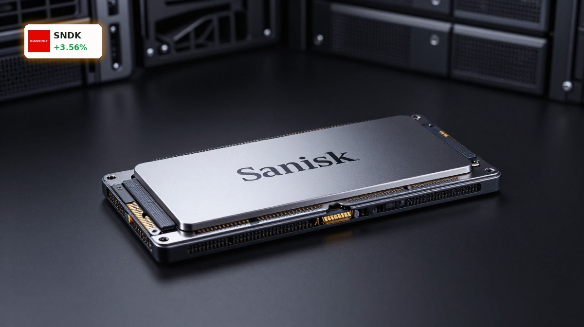 SanDisk Meta Deal +3.6% as AI Storage Demand Surges