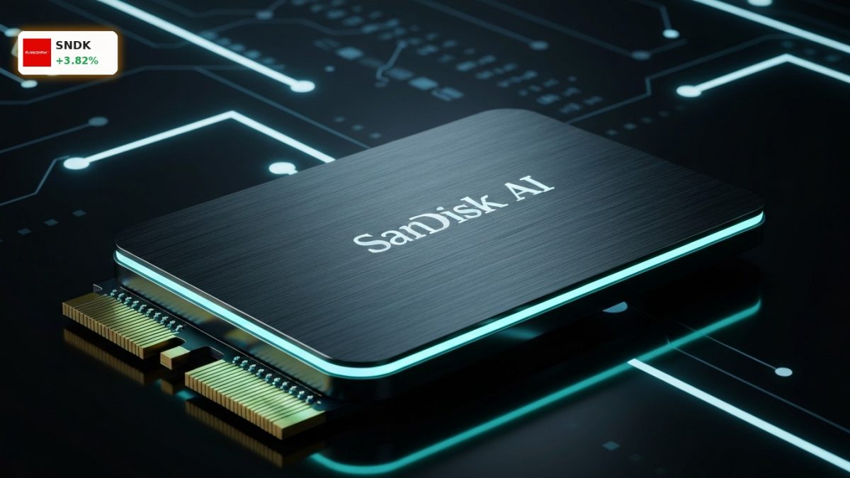 SanDisk AI Stock Soars +3.8% as Meta Partnership Drives Growth