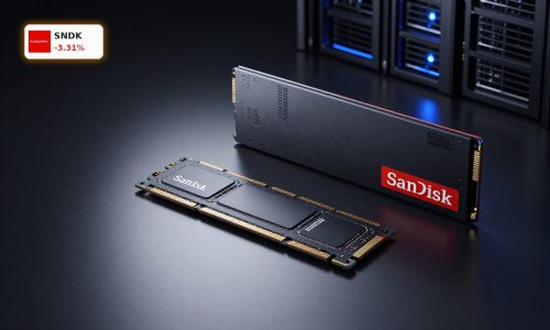 High-end SanDisk AI Storage enterprise SSDs and NAND modules for data centers