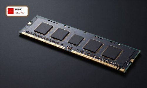 SanDisk Pullback spotlight on NAND flash memory chip and SSD module amid AI storage sell-off