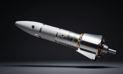 SpaceX IPO spotlight on Starlink satellite and reusable rocket hardware in premium dark studio setting