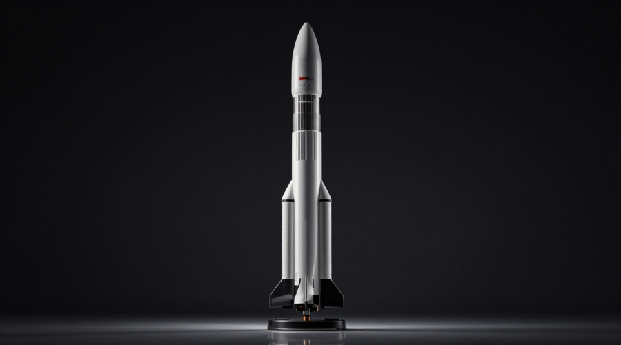 SpaceX IPO rocket concept highlighting delayed S&P 500 inclusion and passive fund flow impact