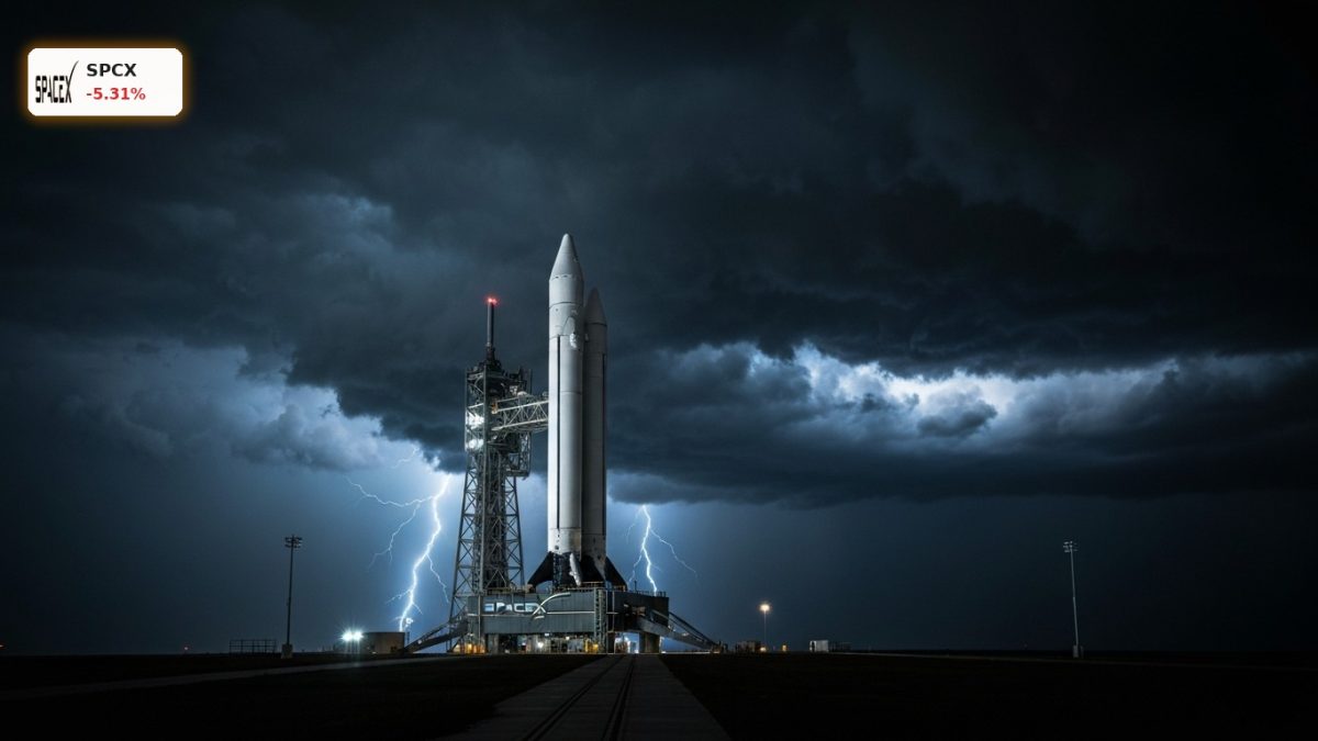 SpaceX Stock Drop: Why the -5.3% Plunge Shocks the Market