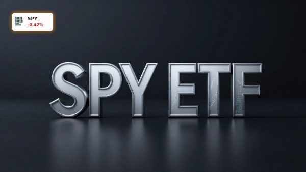 S&P 500 Weekly Recap hero image with SPY ETF product concept on dark background