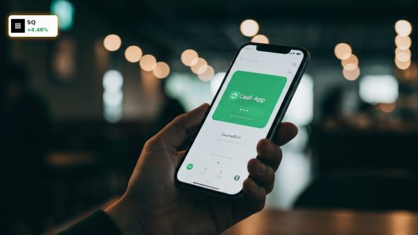 Smartphone displaying a successful Cash App transaction for Block Analysis.