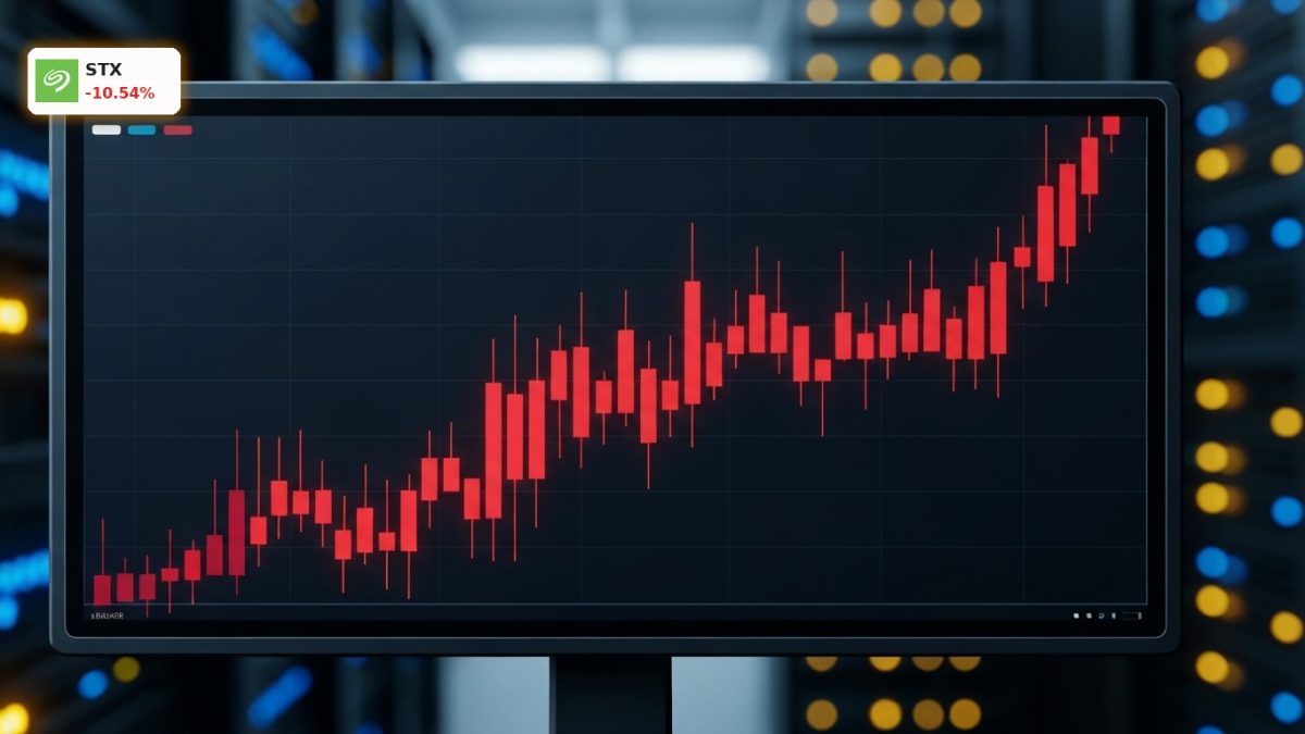 Seagate Technology Earnings: Stock Plunges -10.5% Amid Sector Sell-Off