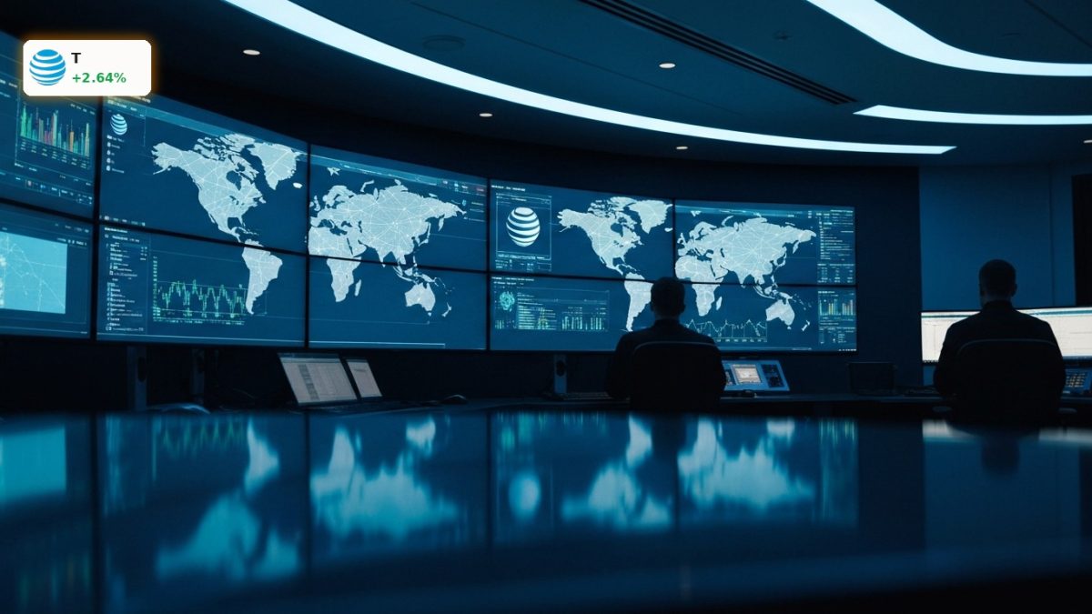 AT&T AI System Drives Stock Up +2.6% as Network Tech Prevents Outages