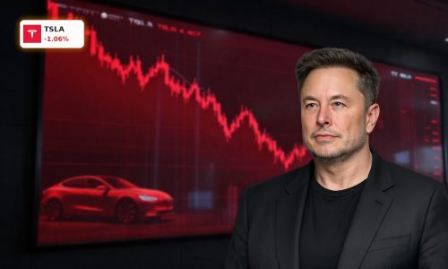 Tesla Earnings under pressure with TSLA stock chart sliding amid weak EV demand and FSD risks