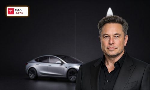 Tesla car and SpaceX rocket model symbolize Tesla SpaceX IPO valuation risks